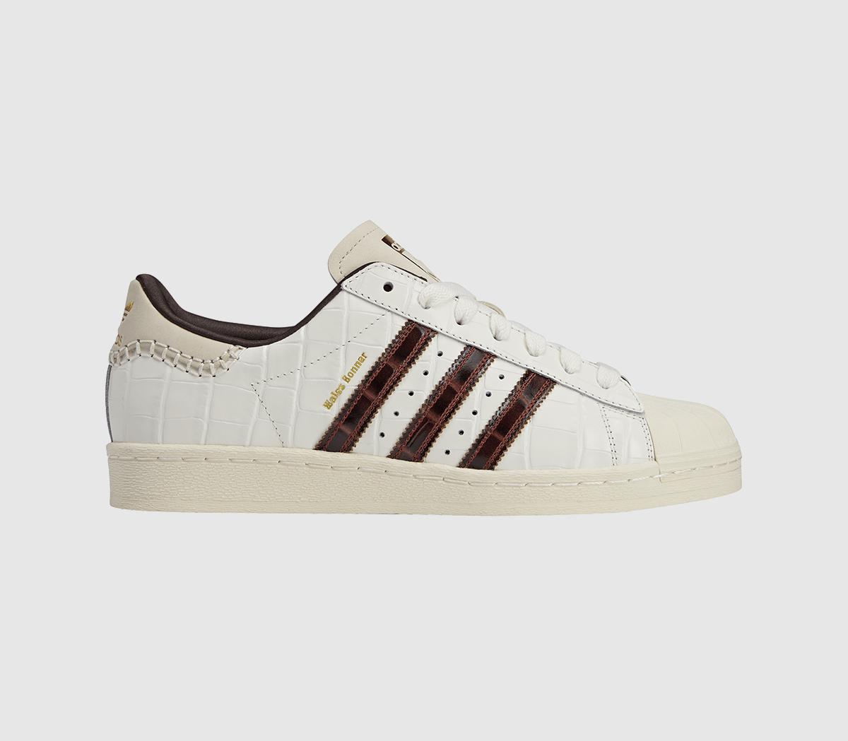 adidas Wales Bonner x adidas Superstar Trainers Wonder White Fox Brown Wonder White