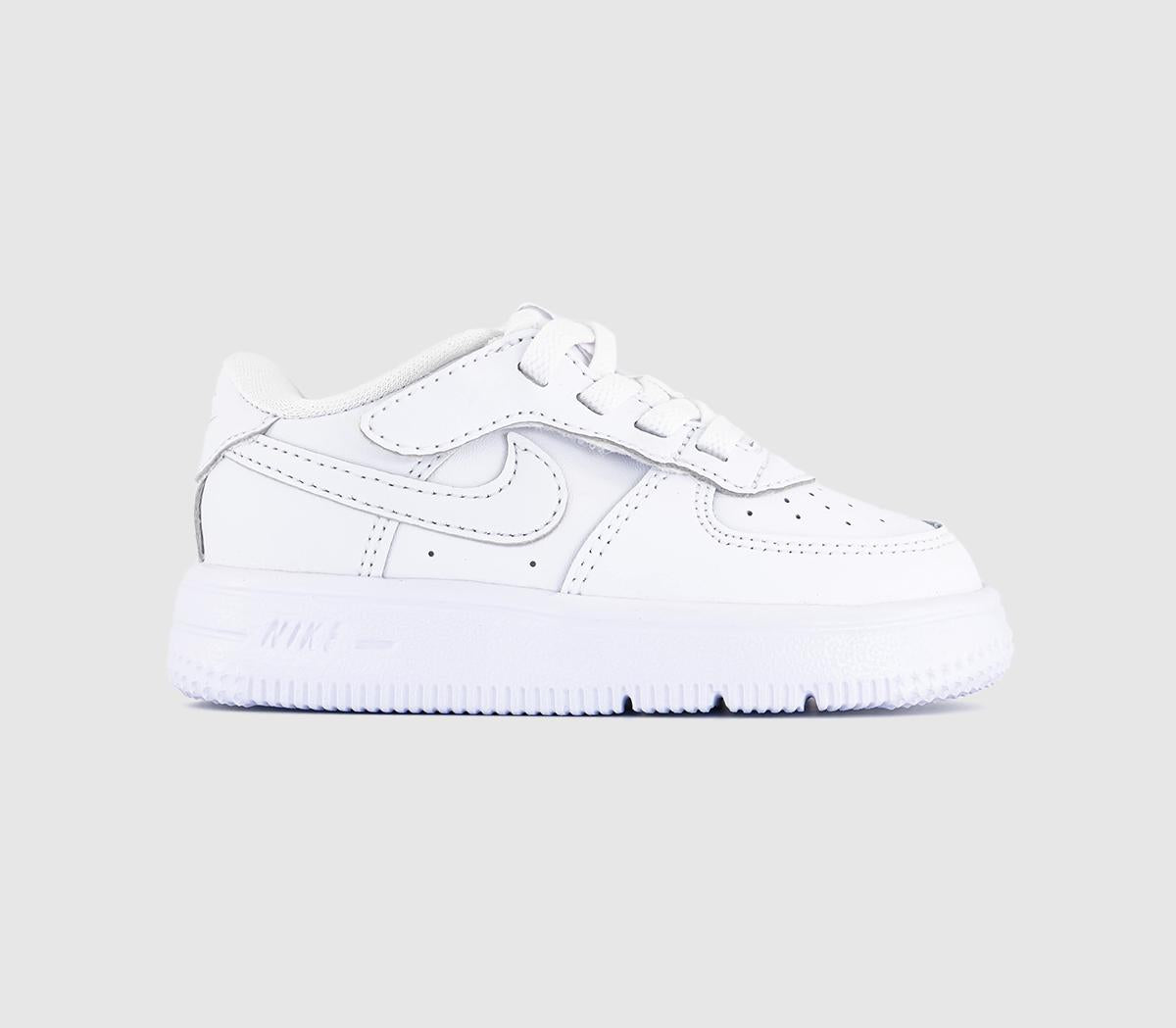 Kids Nike Force 1 Low Easy On Infant Trainers White White White