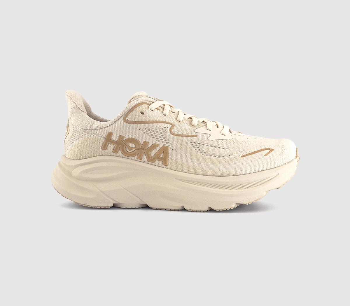 HOKA Clifton 10 Trainers Vanilla Birch F