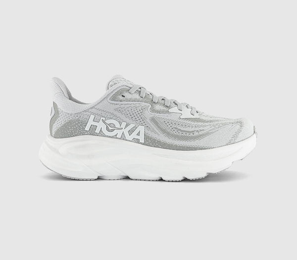 HOKA Clifton 10 Trainers Cosmic Grey Stardust F