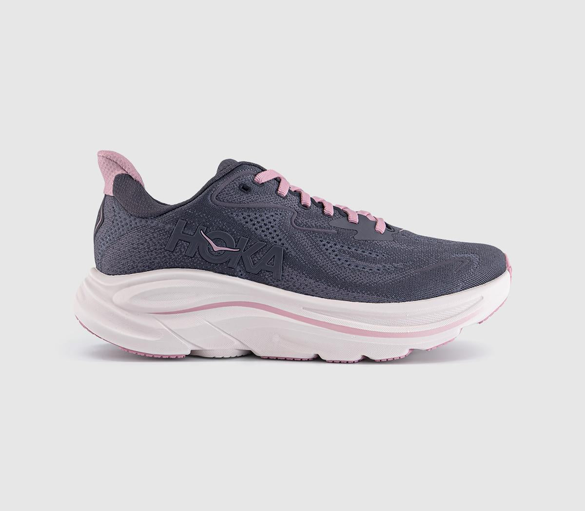 HOKA Clifton 10 Trainers Galaxy Dried Rose F