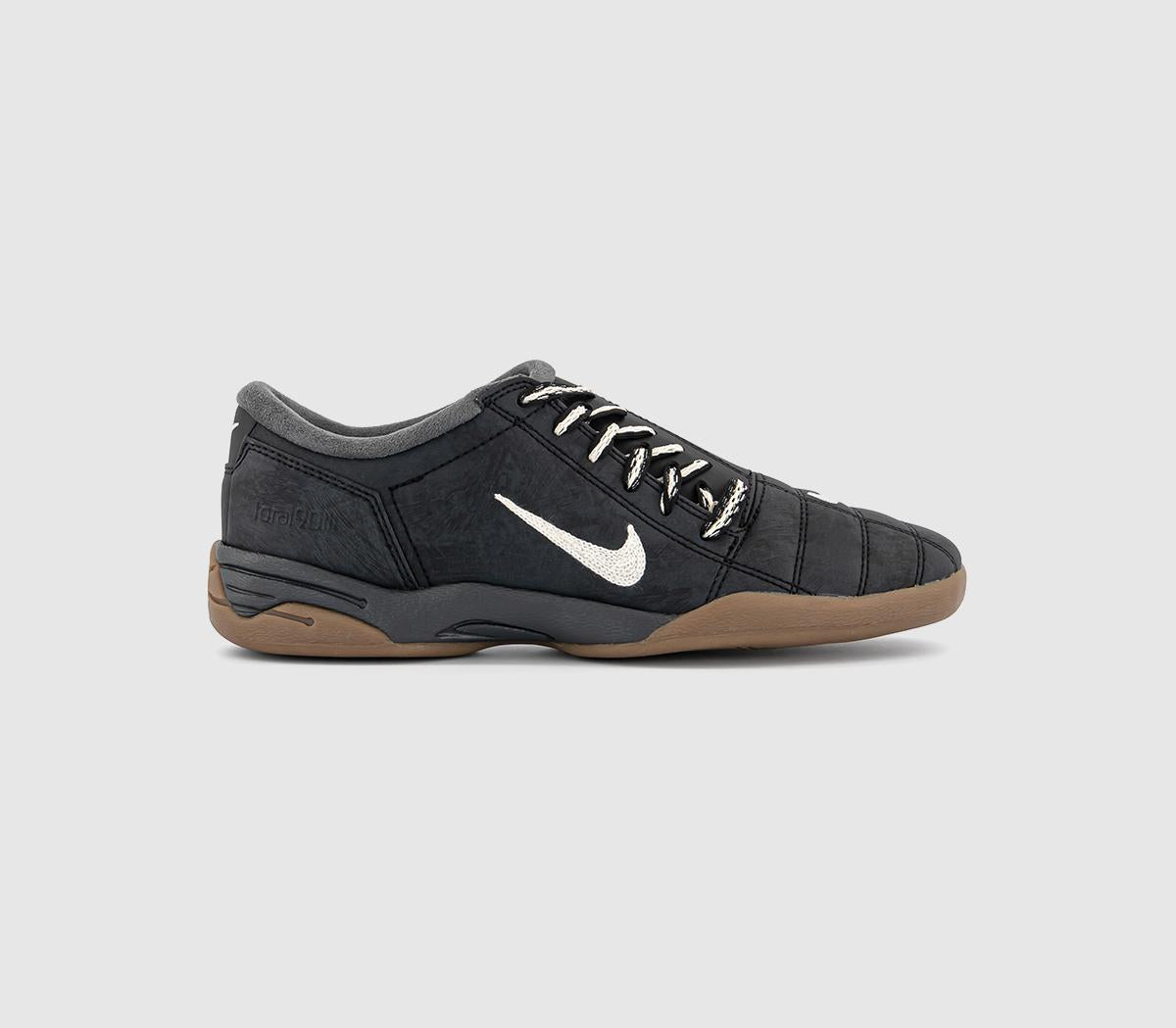 Nike T90 Trainers Black Coconut Milk Gum Dark Brown