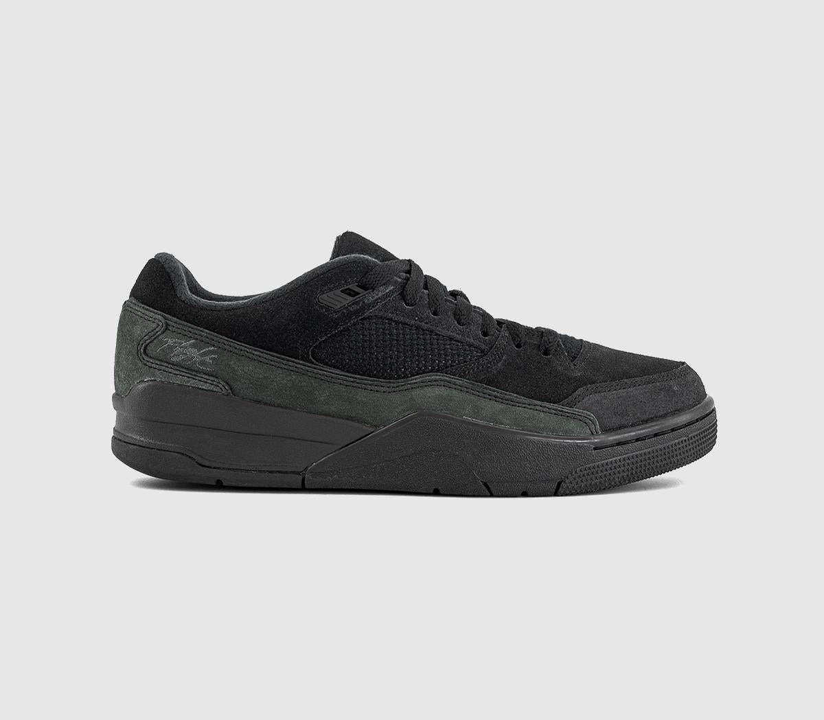 Nike Flight Court Trainers Black Anthracite UK Size 8