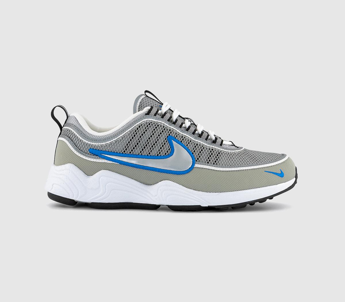 Nike Air Zoom Spiridon Trainers Metallic Silver