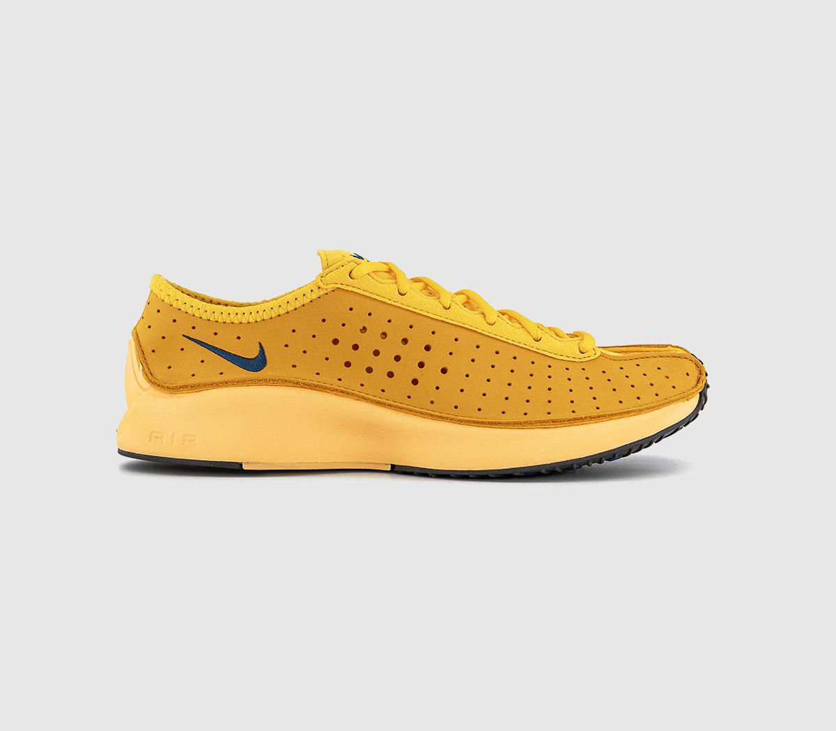 Nike Air Superfly Trainers University Gold Midnight Navy Sunlight - OFFCUTS SHOES by OFFICE
