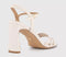 Womens OFFICE Honey Strappy Heeled Sandals Off White