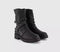 Womens Blowfish Malibu Venice Double Buckle Boot Black - OFFCUTS SHOES by OFFICE