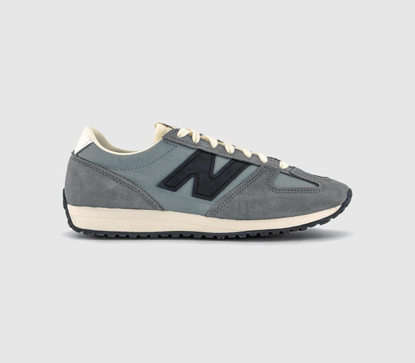  New Balance 471 Trainers Grey Grey Black Uk Size 4