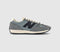  New Balance 471 Trainers Grey Grey Black Uk Size 4