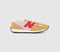 New Balance 471 Trainers Brown Pink Red UK Size 4