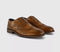 Mens OFFICE Milroy Leather Oxford Brogues Tan