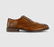 Mens OFFICE Milroy Leather Oxford Brogues Tan - OFFCUTS SHOES by OFFICE
