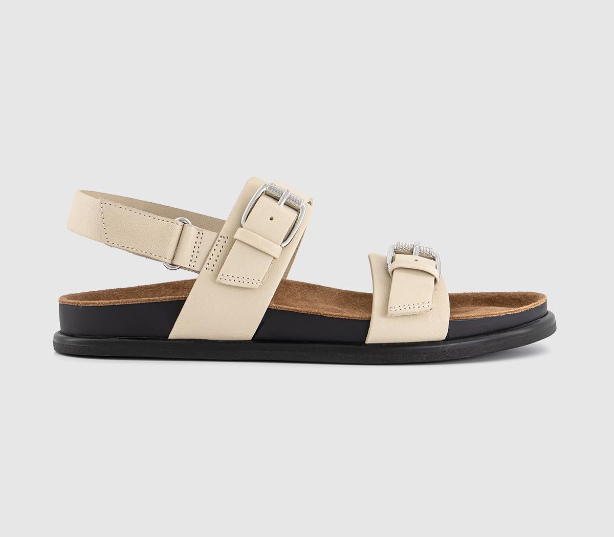 Womens Vagabond Shoemakers Effie Two Strap Sandals Off White