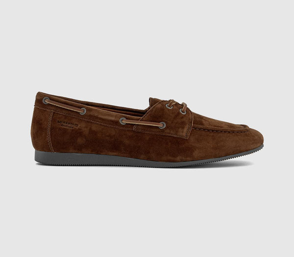Womens Vagabond Shoemakers Hillary Boat Shoes Cocoa Brown Uk Size 5
