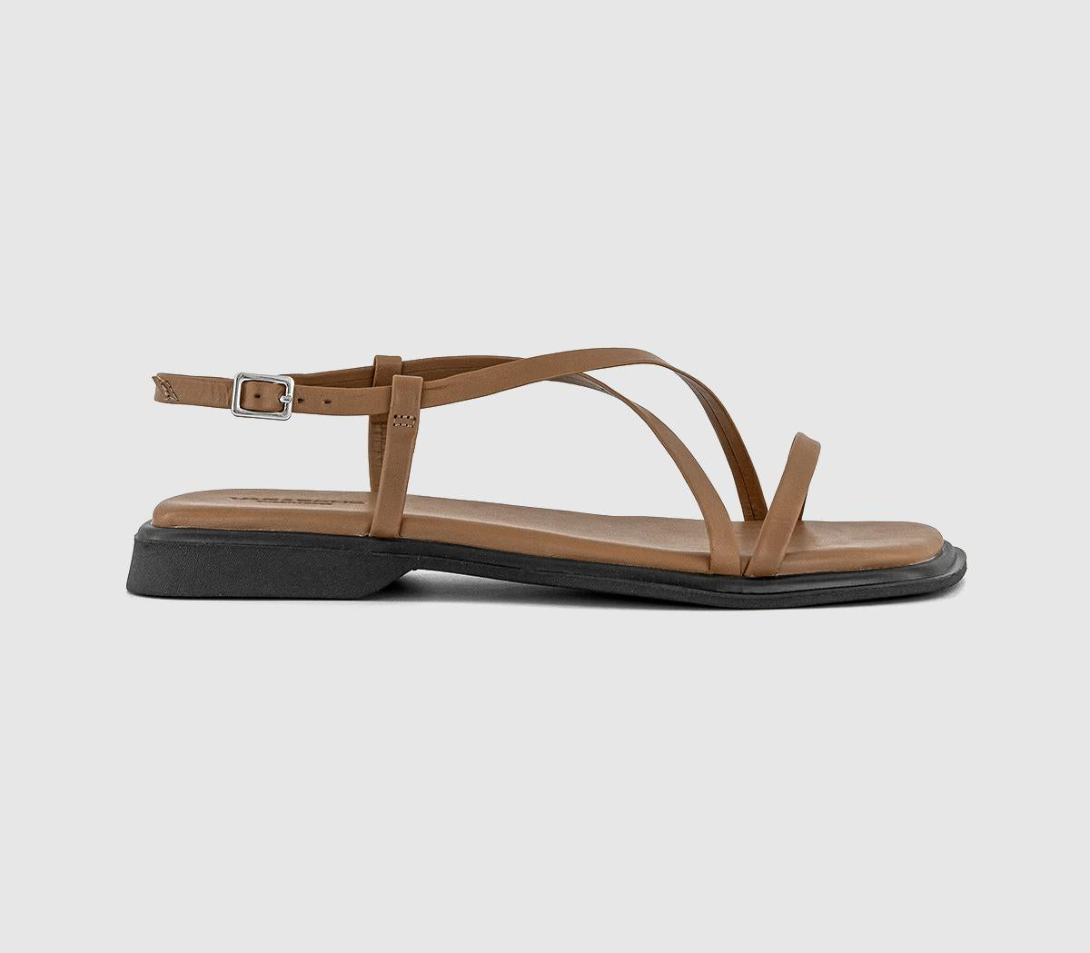 Womens Vagabond Shoemakers Izzy Strap Sandals Beige