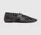 Womens OFFICE Flirt Woven Mary Jane Shoes Black