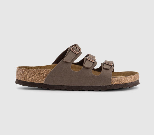 Womens BIRKENSTOCK Florida Soft Footbed Sandals Mocca Sfb