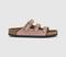 Womens BIRKENSTOCK Florida Sandals Soft Pink Oiled Leather