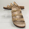 Womens BIRKENSTOCK Florida Sandals Sandcastle Nubuck