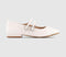 Kids OFFICE Kids Genesis Double Strap Mary Jane Kids Shoes Cream Patent - OFFCUTS SHOES by OFFICE