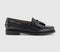 Womens G.H Bass & Co Easy Weejun Kiltie Loafers Black