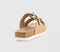 Kids EARTHCHILD Evergreen Footbed Slip On Sandals Taupe
