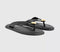 Womens OFFICE Sardinia Hardware Toe Post Sandals Black