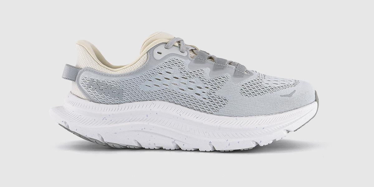 HOKA Kawana 2 Trainers Alabaster Cosmic Grey – OFFCUTS SHOES by OFFICE
