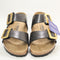 Womens BIRKENSTOCK Sydney Two Strap Sandals Graceful Liquorice