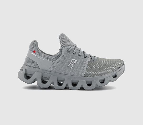 ON Cloudswift 4 AD Trainers Alloy Front UK Size 8