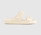 Womens Crocs Brooklyn Buckle Low Sandals Sandstone - OFFCUTS SHOES by OFFICE