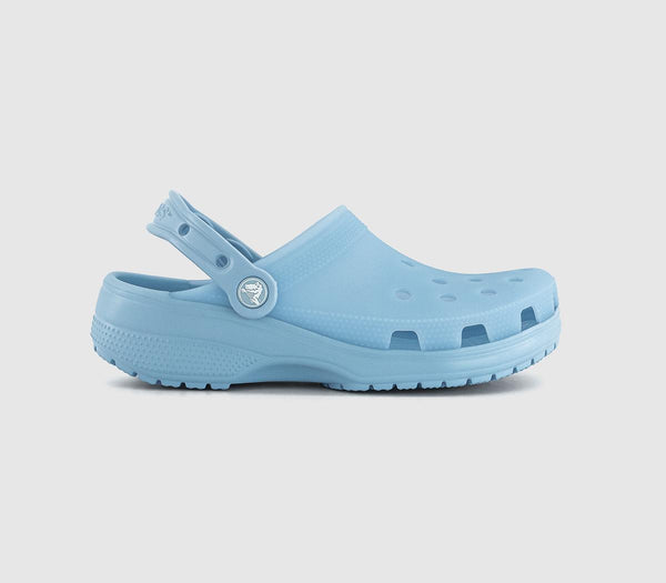 Womens Crocs Classic Frosted Clog Blue Calcite