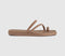 Womens Crocs Miami Toe Loop Sandals Milk Chocolate