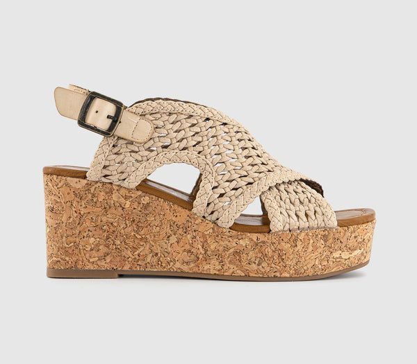 Womens Blowfish Malibu Andrea Wedge Sandal Gold