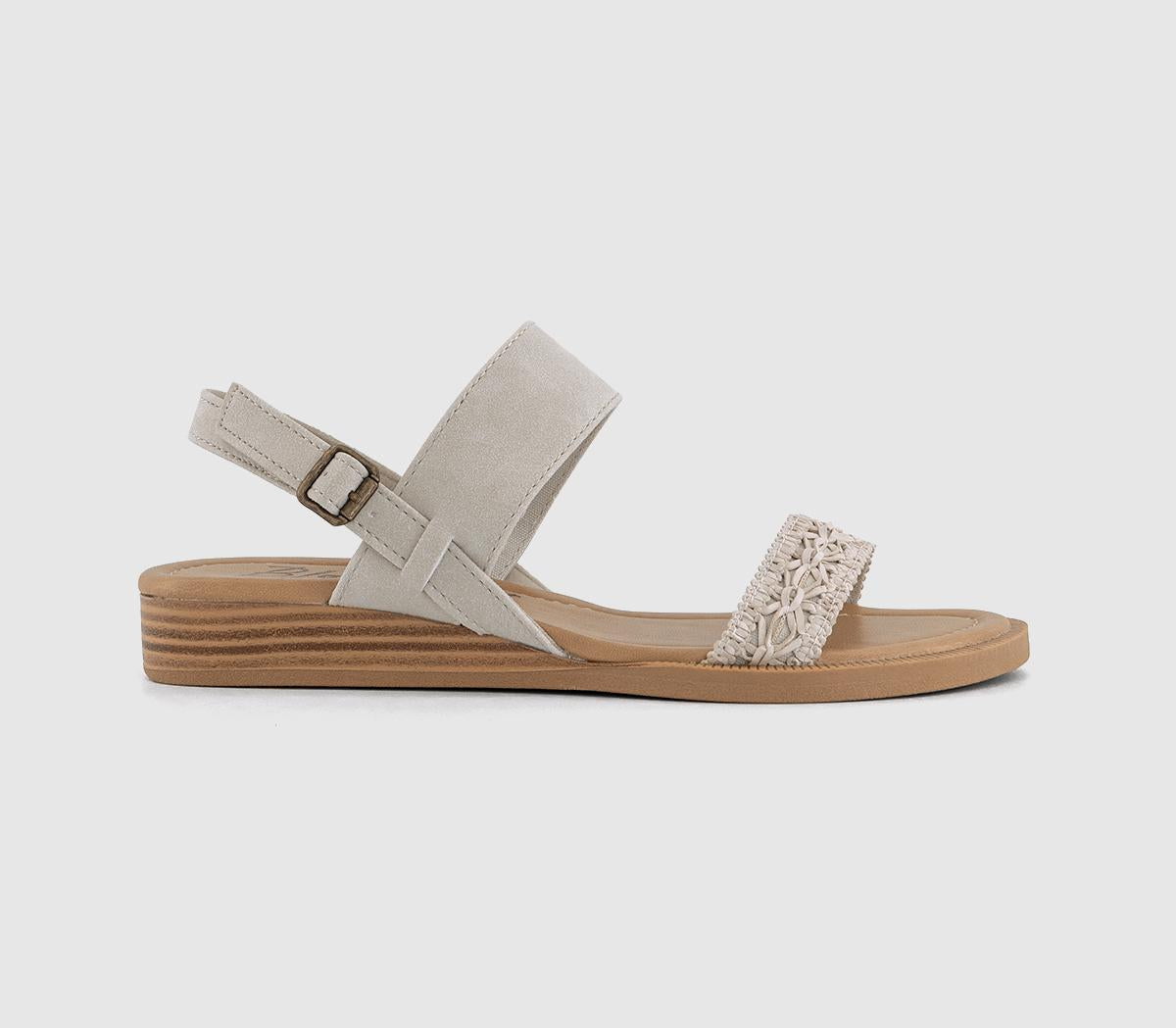 Womens Blowfish Malibu Arcadia Sandals Cloud