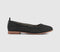 Womens Blowfish Malibu Bardot Ballet Pumps Black