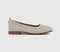 Womens Blowfish Malibu Bardot Ballet Pumps Cloud Suede