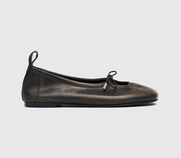 Womens ALOHAS Rosalind Ballet Brushed Brown