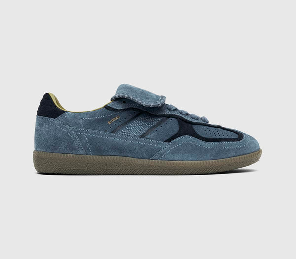 Womens ALOHAS Tb490 Club Sneakers Blue Suede