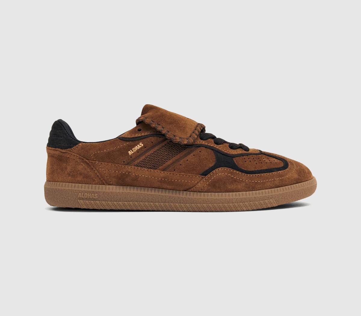 ALOHAS TB490 Club Sneakers Brown Suede