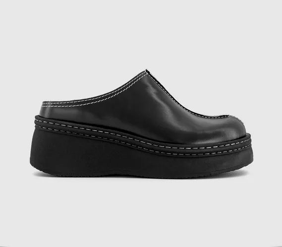 Womens Miista Mego Mules Black
