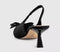 Womens OFFICE Molly Bow Detail Slingback Kitten Heels New Black