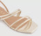 Womens OFFICE Seduced Strappy Sandals Gold