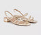 Womens OFFICE Seduced Strappy Sandals Gold