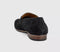 Mens OFFICE Miller Snaffle Loafers Black Suede