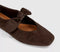 Womens OFFICE Fliss Bow Ballerina Flats Brown