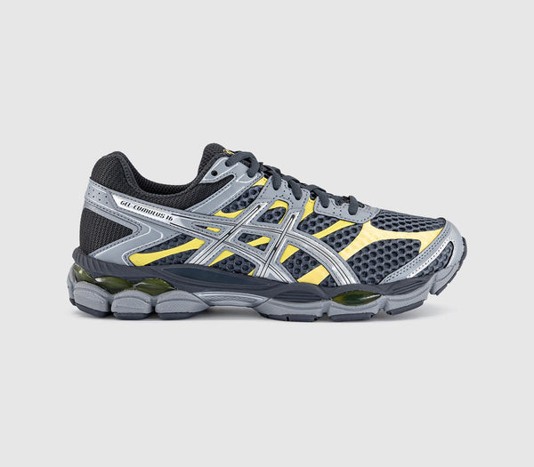 Womens ASICS Gelcumulus 16 Trainers Carrier Grey Pure Silver