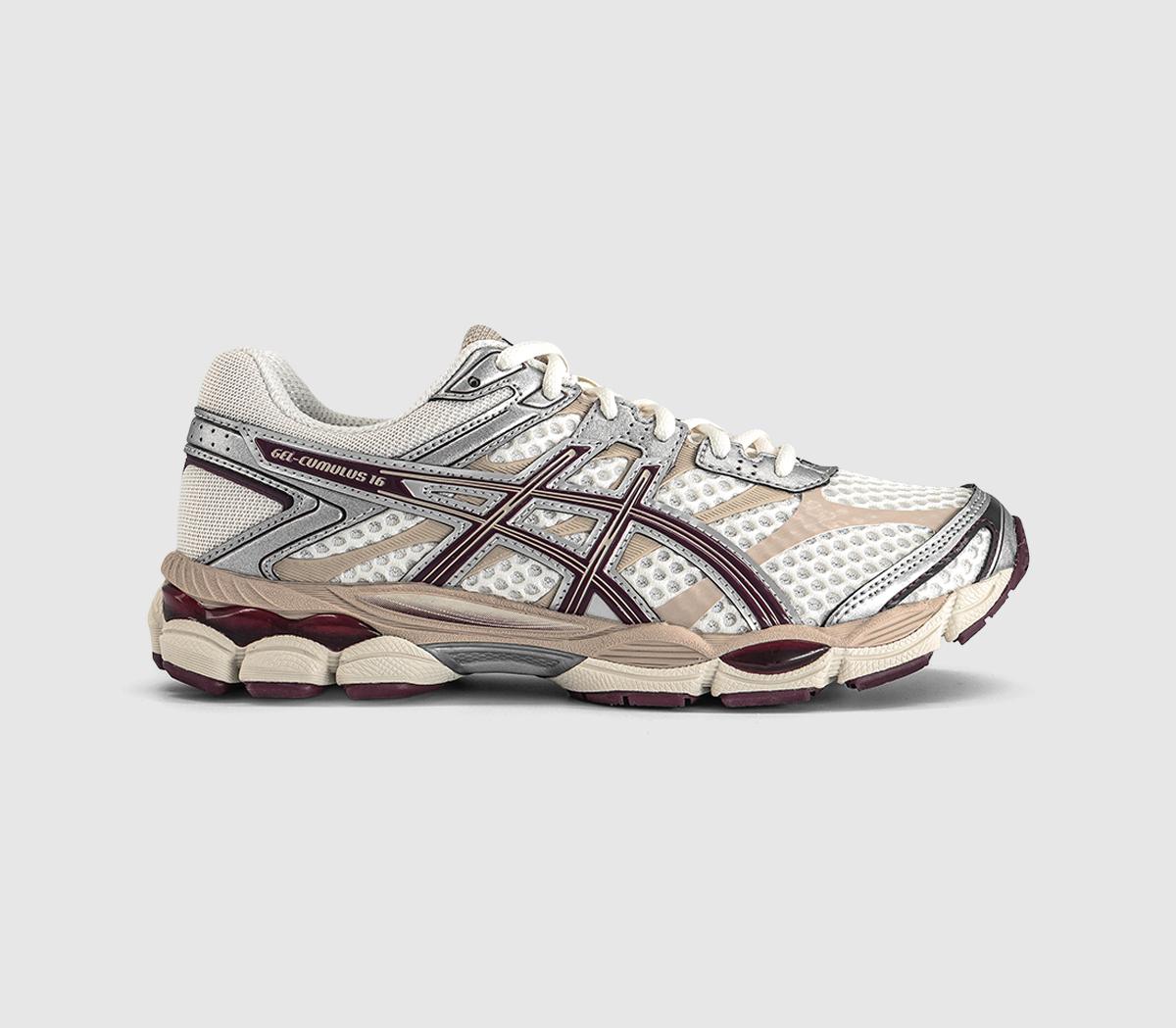 ASICS Gel-Cumulus 16 Trainers Cream Beniimo Purple