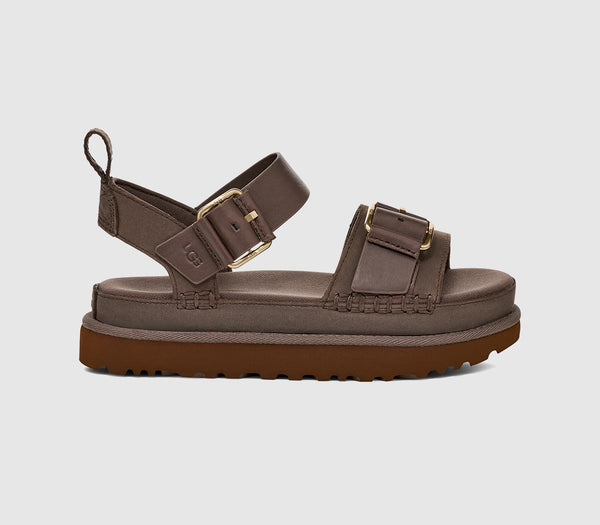 Womens UGG Goldenstar Villa Sandals Molasses