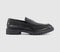 Mens OFFICE Moe Chunky Cleat Sole Loafers Black - OFFCUTS SHOES by OFFICE